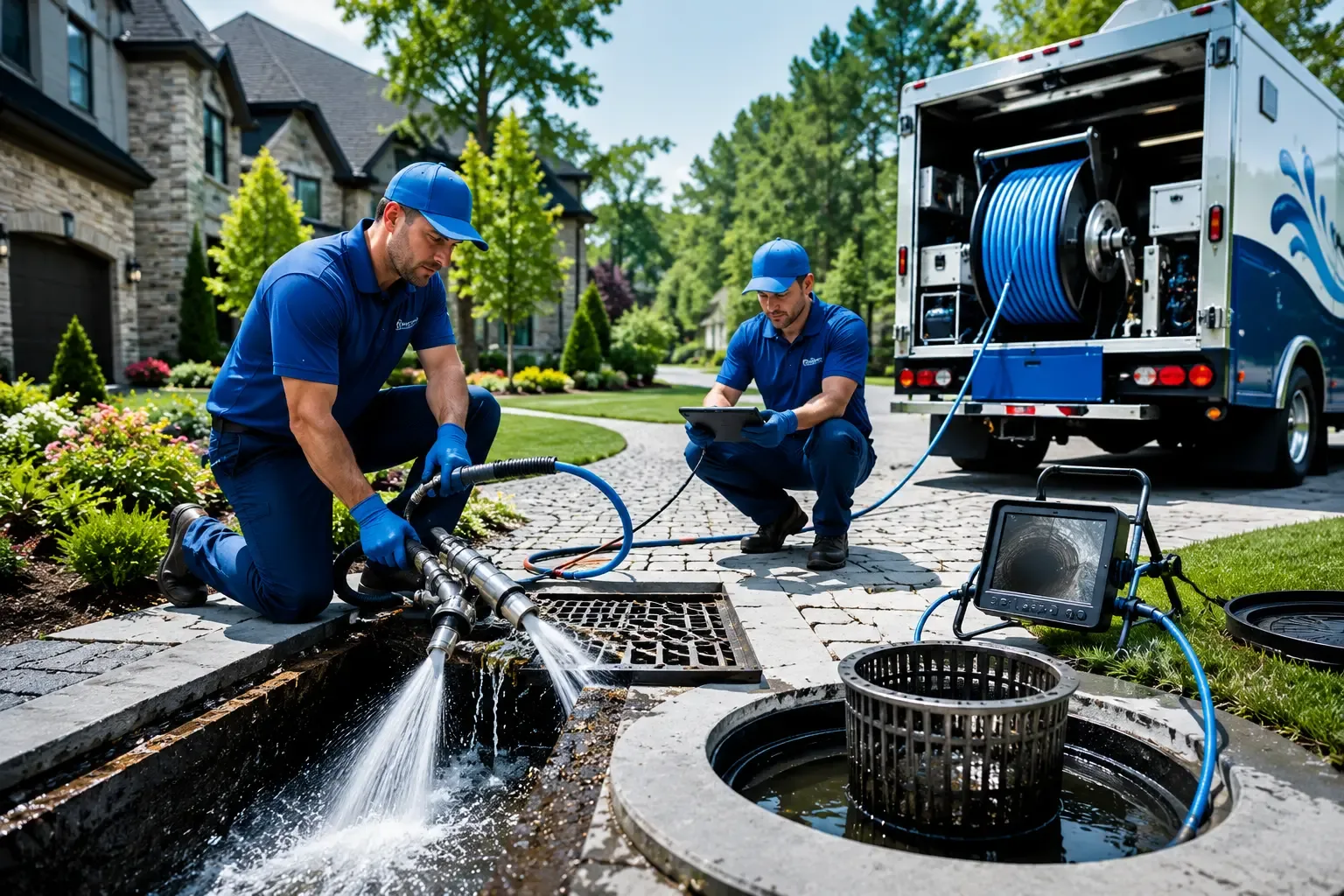 Local outdoor drain cleaning professionals in Lohrville, IA